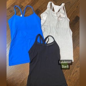 Lululemon Tank Bundle (size 6)